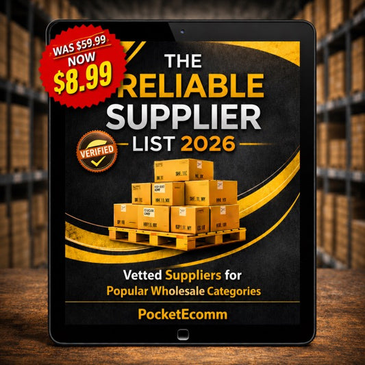 AMZ Reliable supplier list 2026// FULLY UPDATED